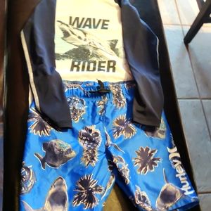 Swim trunks AND top 5/6